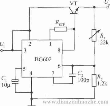 BG602集成稳压器应用电路（二）