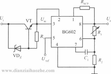 BG602集成稳压器应用电路（一）