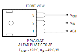 LM338可调三端稳压器集成电路