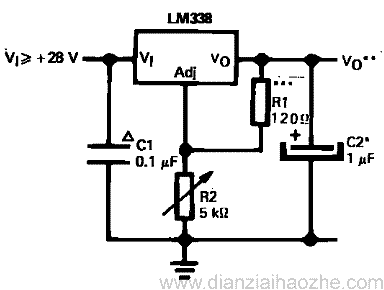 LM338可调三端稳压器集成电路