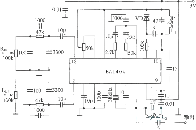 BA1404应用电路