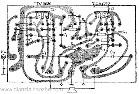 TDA2030功放IC的多种应用电路