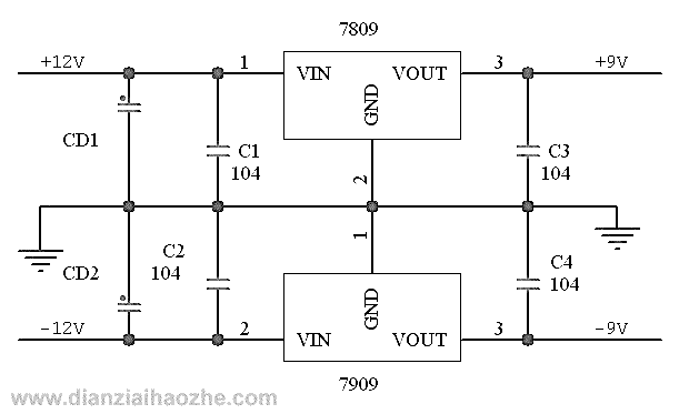 7809引脚图怎么判断图片