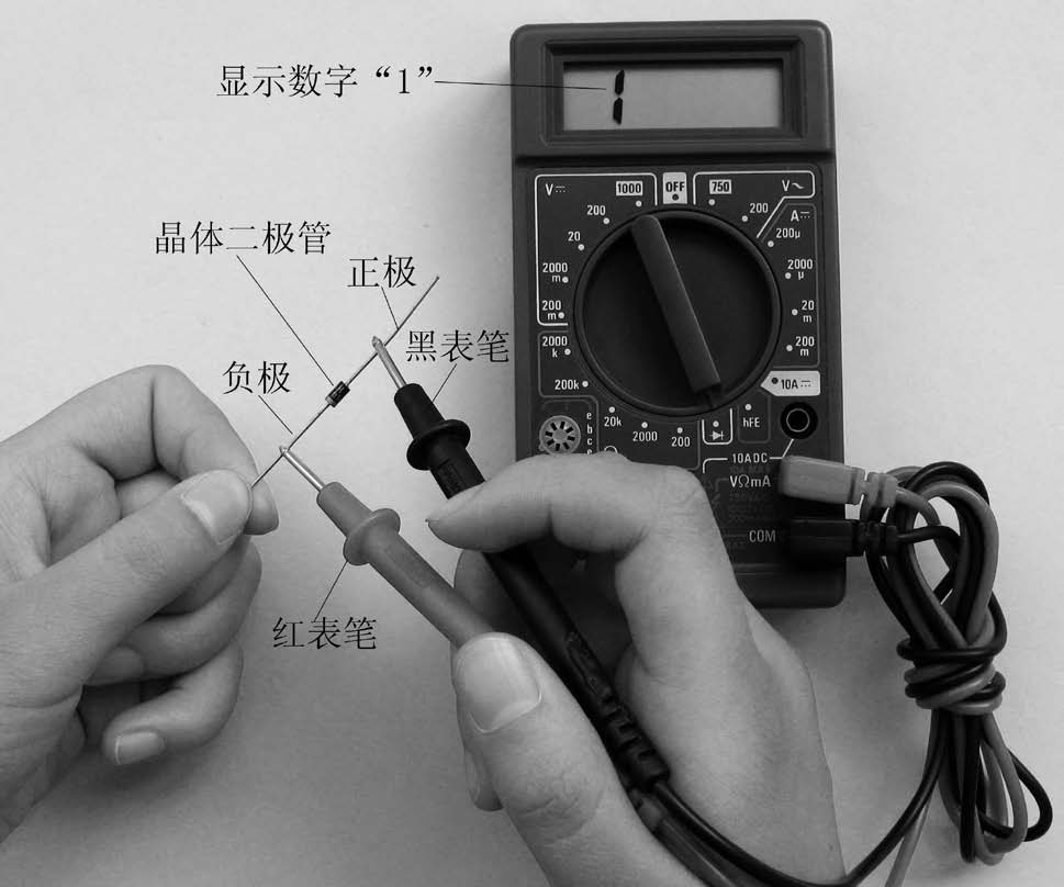 晶体二极管之普通二极管的识别与使用