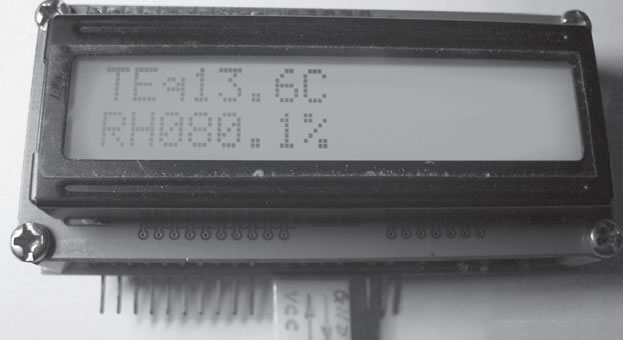 基于STC89RC52型单片机的数字式温湿度测量显示组件