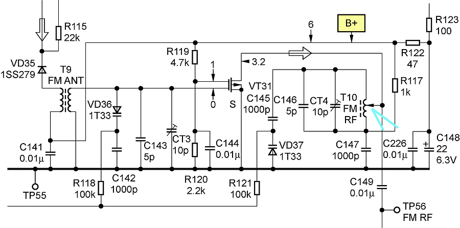 SONY SW-55 便携式收音机维修札记