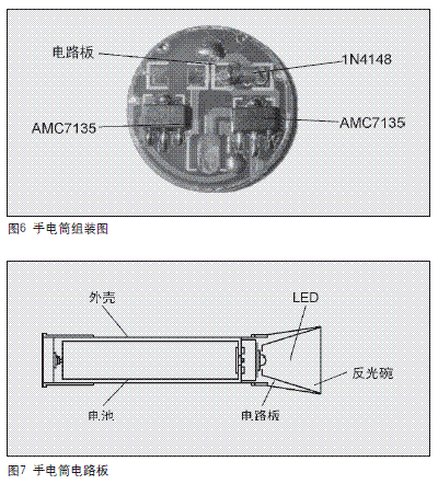 制作大功率LED手电筒（AMC7135驱动）