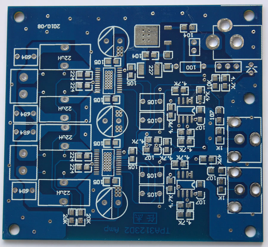 用D类功放集成电路TPA3123制作BTL形式放大器