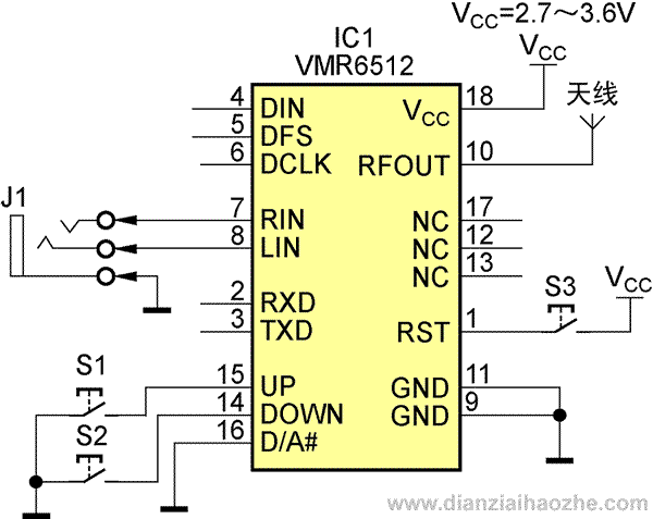 VMR6512应用电路