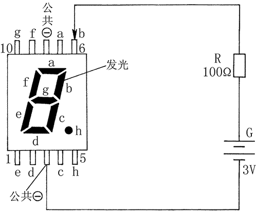 LED数码管的识别与检测方法 使用常识