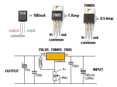 三端稳压器7805/LM317的使用与改进