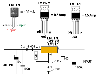 lm317 8引脚图图片