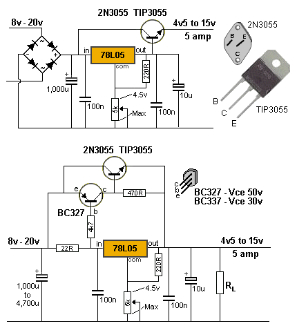 2n3055管脚识别图片