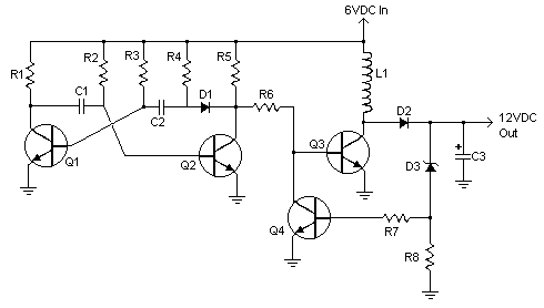 6V－12V直流升压电路