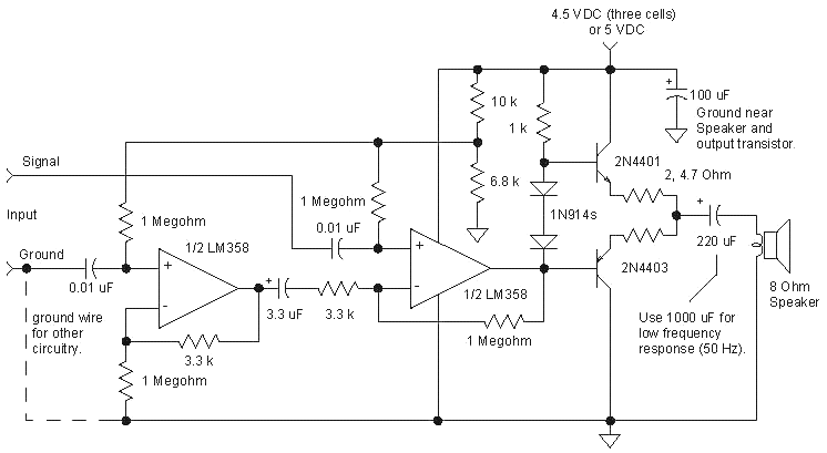 lm358音频放大电路图图片