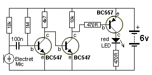 声控LED灯（延时），拍手开关