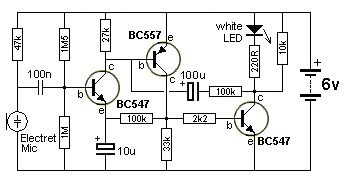 声控LED灯（延时），拍手开关