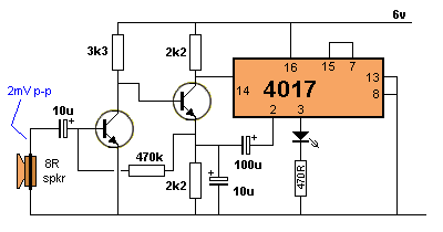 声控LED灯（延时），拍手开关