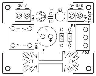 1.2-15V/3A稳压电源（LM1084）