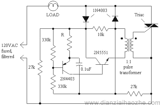 bt137可控硅调压电路图图片