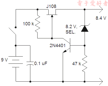 代替1.35伏锌汞电池的电压变换电路