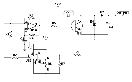 12V至24V的DC-DC转换器电路