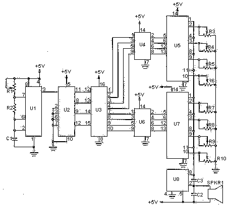 八音符节拍播放器