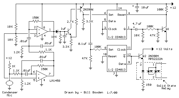 口哨声控制开关 声控开关