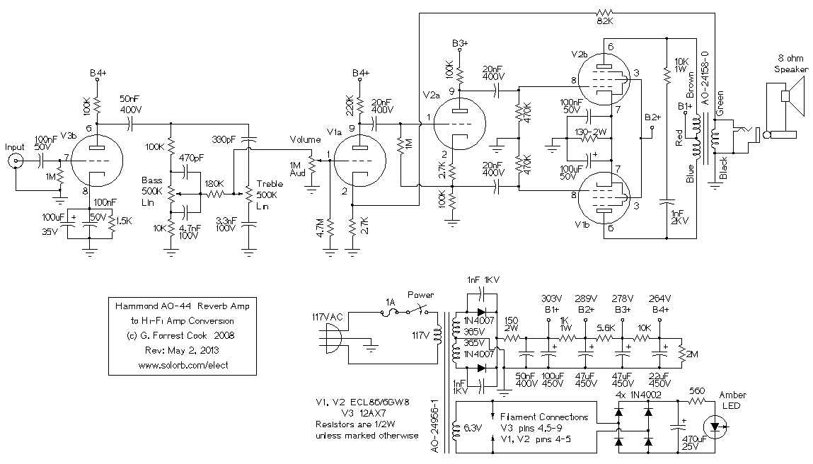 ８瓦电子管Hi-Fi功放