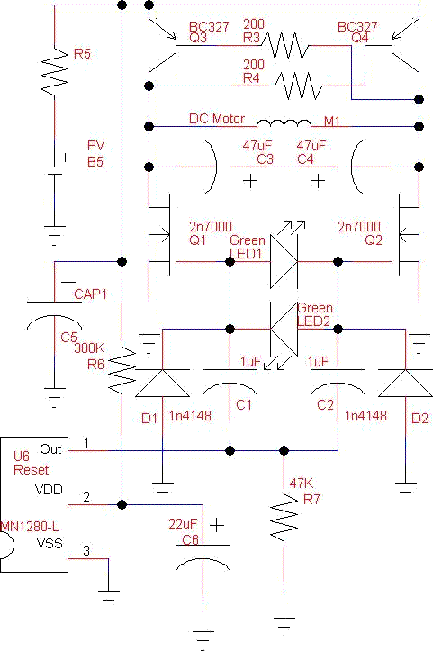 超低功耗太阳能跟踪器