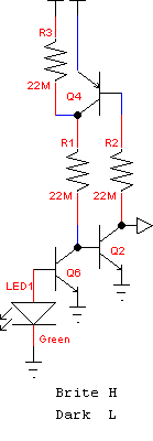 太阳跟踪器LED光敏传感器电路设计