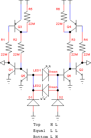 太阳跟踪器LED光敏传感器电路设计