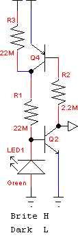 太阳跟踪器LED光敏传感器电路设计