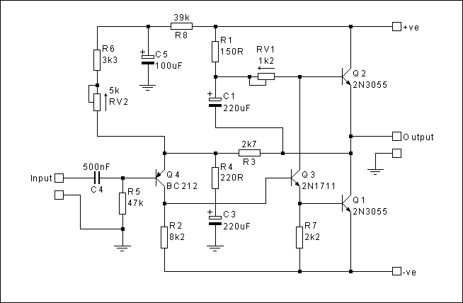 JLH A类放大器