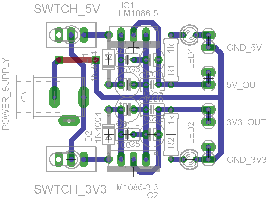 3.3V和5V稳压电源