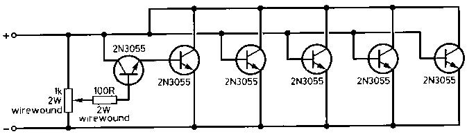 LM723集成电路40A开关稳压电源