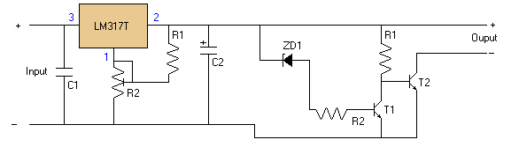 LM317过电压保护