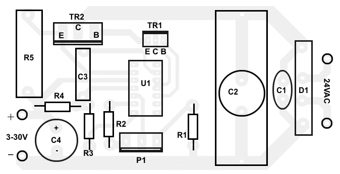 3-30V/2.5A稳压电源