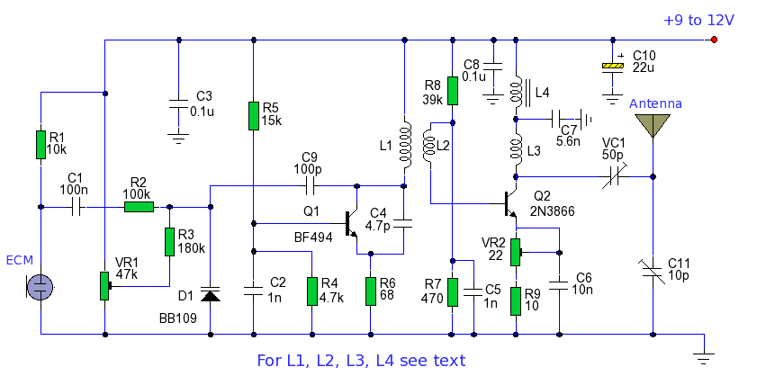 远距离FM发射器