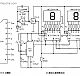 CD40110逻辑功能和数显式脉搏测试仪