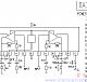 TA7233P音频功放IC电路图