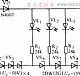 220V电压５档逐级显示电路