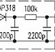 数字万用表简易场强计探头