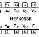 HEF4053BP多路电子开关集成电路